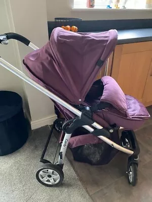 ICandy 3 In 1 Cherry Carrycot And Stroller/Pushchair RRP£1000 • £70