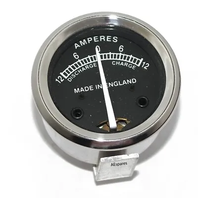 Lucas Repro Ampere Meter 12 AMP Ammeter 12V For Norton BSA Triumph Ariel Ajs • $18.08