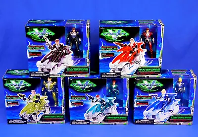 Voltron Third Dimension 5 Lion Stealth Cycle & Figure Set 1999 Trendmasters • $266.99