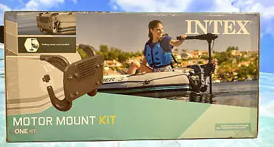 $49.99 • Buy Intex Composite Boat Motor Mount Kit For Inflatable Boats~68624E (Open Box)