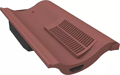 £36.66 • Buy Antique Red Textured Single Pantile Roof Tile Vent, Marley , Redland , Sandtoft
