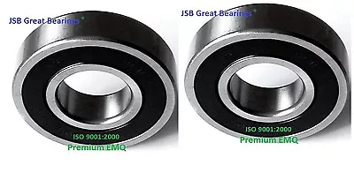 New Sealed Two EMQ Premium ABEC3 Bearings Set For Maytag Neptune Washer Machine • $24.62