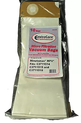 Minuteman MVP C3711514 Commercial Vacuum Cleaner Bags ECC149 • $15.95