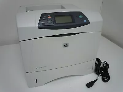 Q2432A HP LaserJet 4300N Laser Printer  & Warranty *Network / Parallel IEEE 1284 • $299.99