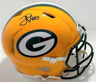 Packers Quarterback JORDAN LOVE Signed Full Size Replica Speed Helmet AUTO - BAS • $419.99