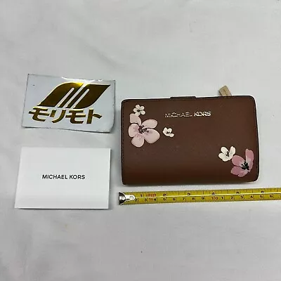 MK Michael Kors Mini Wallet Sakura Japan Exclusive Brown • $125