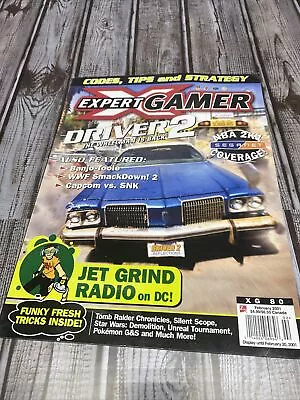 £6.55 • Buy Vtg Expert Gamer Magazine #80 February 2001 Driver 2 Banjo Tooie WWF Smackdown