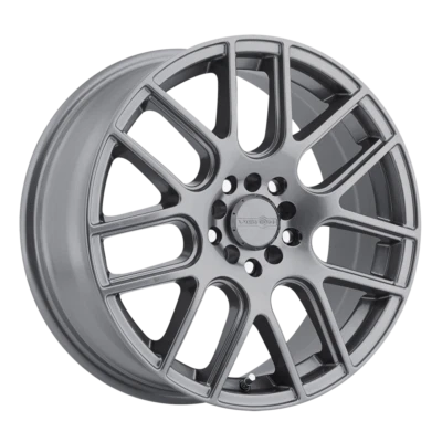 $488 • Buy 4 New 16X7 38 5X100/114.3 Vision Cross Gun Metal Wheels/Rims 16 Inch 20741