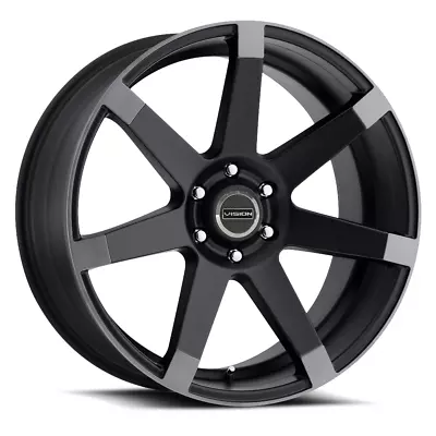 24  Vision Street 9042 Sultan Black WAnthracite End Wheel 24x9.5 6x135 Rim 25mm • $431