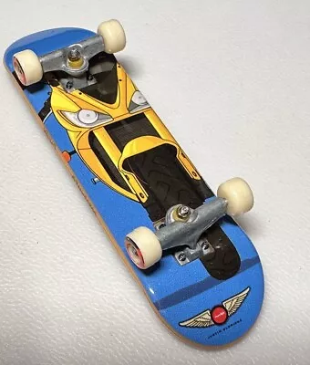 Vintage Tech Deck Fingerboard Justin Eldridge Toy Mini Skateboard Skater Board • $17.99