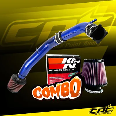 For 03-07 G35 3.5L V6 Manual Blue Cold Air Intake + K&N Air Filter • $103.16