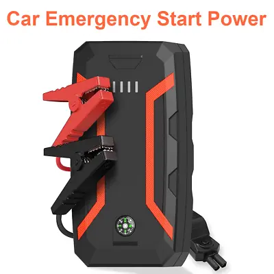 30000mah Car Jump Starter Pack 12V Booster Power Bank USB Battery Charger 600A • £26.99