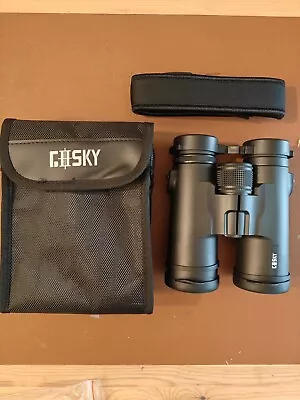 Gosky 10x42 Roof Prism Binoculars For Adults HD Professional Binoculars • $30.99