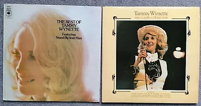 Tammy Wynette- X2 The Best Of/Classic Collection Vinyl LPs EX 1st Press A2/B2 X2 • £6.99