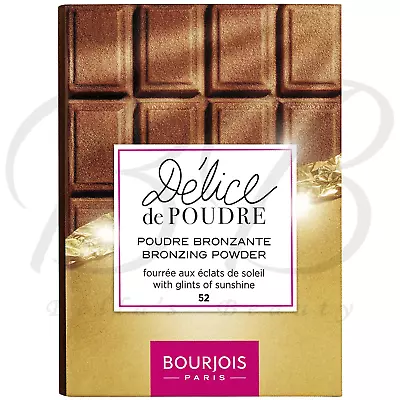 £22.49 • Buy BOURJOIS Delice De Poudre Bronzing Powder 16g - 52 Tanned/Dark Complexions *NEW*