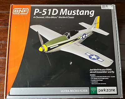 Parkzone P-51D Mustang BNF Airplane RC Parkzone Ultra Micro Series • $120