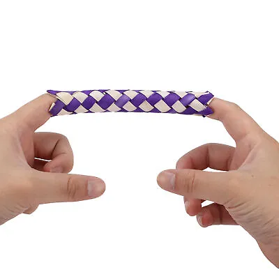 £6.92 • Buy Chinese Bamboo Finger Trap Soft Cultivate Bamboo Finger Traps 