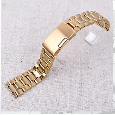 Premium Solid Stainless Steel Watch Strap Band Metal Bracelet 14-24mm • £14.88