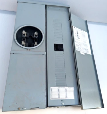 $120 • Buy Ge TSM1610CSCUP 100 Amp 16-Space 32-Circuit Meter Socket Load Center