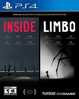 INSIDE / LIMBO Double Pack - PlayStation 4 (Sony Playstation 4) (US IMPORT) • £31.90