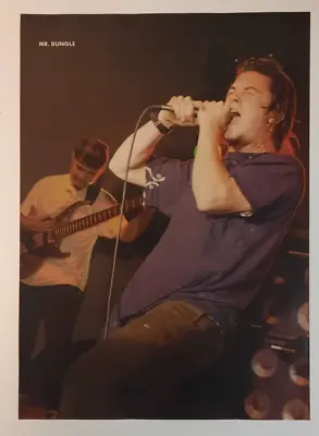 MR. BUNGLE ~ Vintage 1990's Pic MIKE PATTON Project RARE ~ Magazine Page PINUP • $9.95