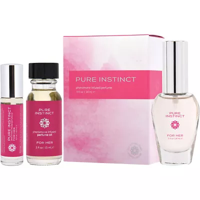 Pure Instinct Pheromone Infused Perfume Oil For Her - Spray Roll On Or Bottle • $13.96