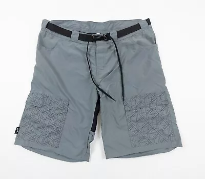 Zhik Shorts Womens 16 Gray Cargo Pockets Sailing Drawstring Ladies 10  Inseam • £48.25