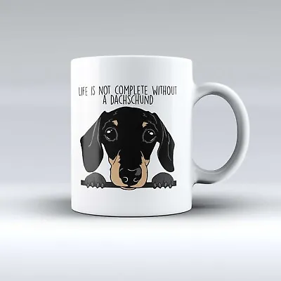 I Love Sausage Dog Cup 11 Oz Mug Ceramic Novelty Dachshund Lover Gift • £7.95