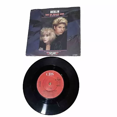 BERLIN: Take My Breath Away Vinyl 7  Single A7320. Tried & Tested. Free Postage • $39.90