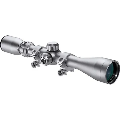 Barska 3-9x40mm Riflescope 30/30 Reticle In Silver With Rings CO11538 • $48.60