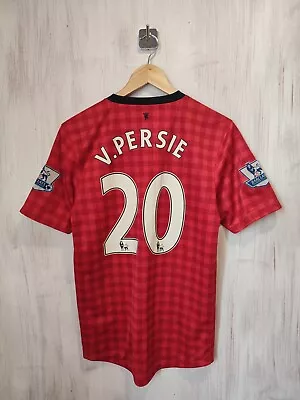 Manchester United 2012 2013 Home Sz S Nike Shirt Jersey Soccer Football V.Persie • $39.95