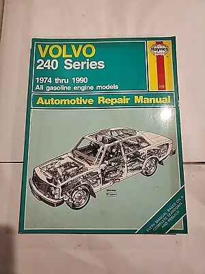 Haynes 270 Volvo 240 Series 1974-90 All Gasoline Engine Models Repair Manual • $9.50