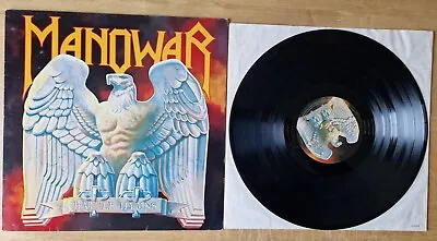 Manowar Battle Hymns. Vinyl LP. 1982 Liberty Records. • $35