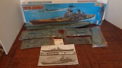 Mini Hobby  Battleship New Jersey BB-62 Plastic Model Kit  1/350 • £44.99