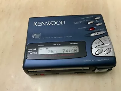 Kenwood Mini Disc Player Portable Md Recorder DMC-G7R • £150