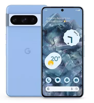 Google Pixel 8 Pro 256GB - Bay Blue / Google Receipt & Warranty + Pixel Pouch • $925