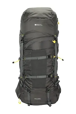 Mountain Warehouse Large 80L Inca Backpack Camping Hiking Travelling Rucksack • £99.99