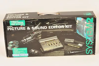 Video Picture & Sound Editor Kit By Camlink Suitable For Video 8 VHS Analog • £20