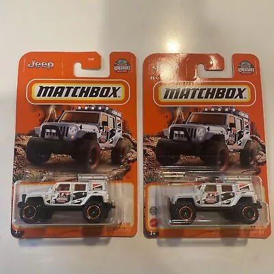 Matchbox Jeep Wrangler Superlift (lot Of 2) • $5