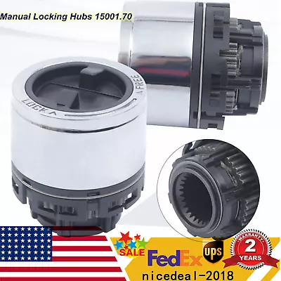 New Manual Locking Hubs For Ford Ranger 1998-2000 For Mazda Pickup 2001-2008 4x4 • $48.02