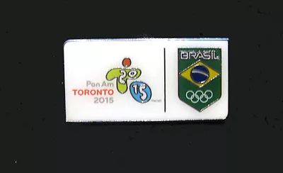 TORONTO 2015 Pan Am Olympic Games LIMITED Brazil New Delegation Team Bar Pin  • $8.99