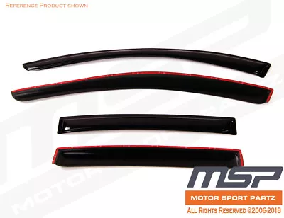 4pcs Visor Rain Guards Wind Deflector Mazda Protege5 2002 2003 2004 2005 02-05 • $35.98