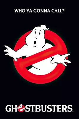 Ghostbusters - Movie Poster (Logo / Slimer - Who You Gonna Call?) (24  X 36 ) • $12.99