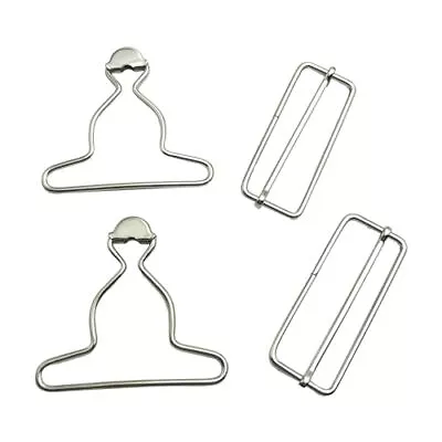 10 Set Overall Buckles Retro Suspender Buckles Overall Clip Replacement For T... • $17.24