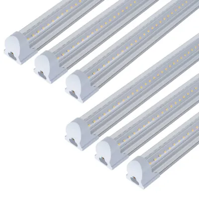 4FT LED Shop Light Fixture T8 Linkable Ceiling Tube Fixture 40W Daylight Clear • $65.98