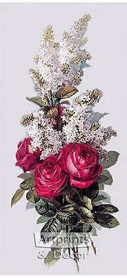 Roses And Lilacs By Paul De Longpre (Art Print Of Vintage Art) • $16.99