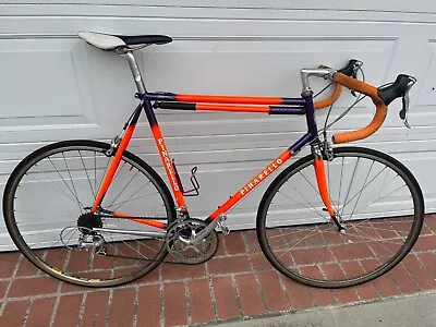 Pinarello Stelvio Road Bike 1994 58cm 9 Speed Orange/purple  • $900