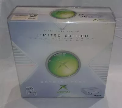 Microsoft Xbox Crystal Ltd Edition Dual Pad System Boxed NEW OPENED • £800