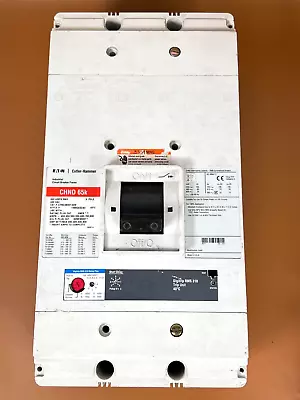 EATON Cutler Hammer CHND 65K CHND3800T33W 3 Pole 800 Amp 600V Circuit Breaker • $1999.99