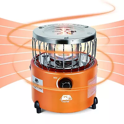 2 In 1 Portable Propane Heater And Stove Outdoor Camping Liquefied Gas Stove • $29.98